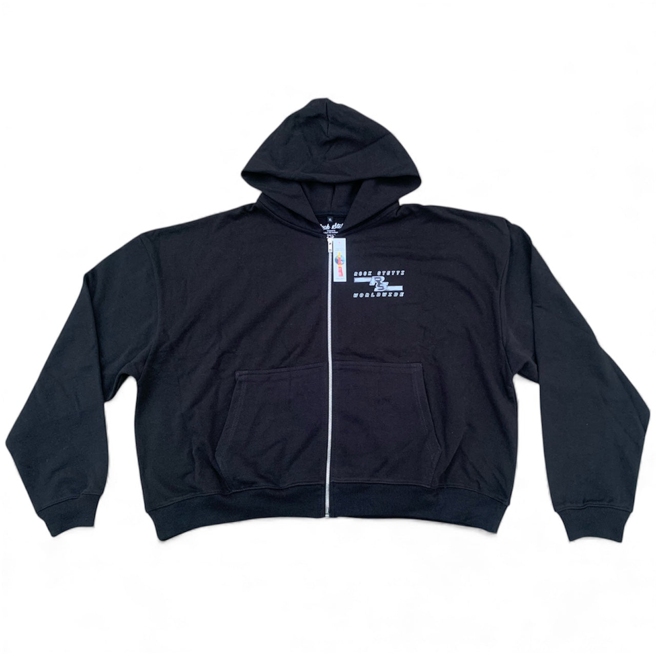 Rock Stetti Chrome Crop Hoodie