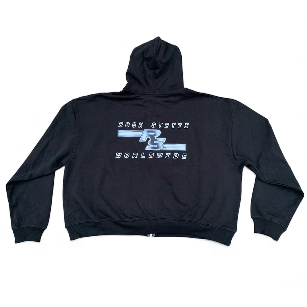 Rock Stetti Chrome Crop Hoodie